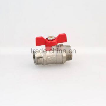 brass male thread ball valve