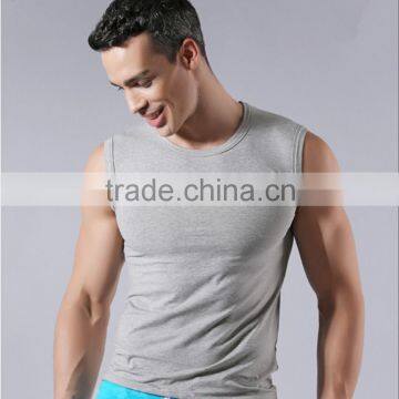 custom sleeveless undershirt men gym undershirt seamless undershirt