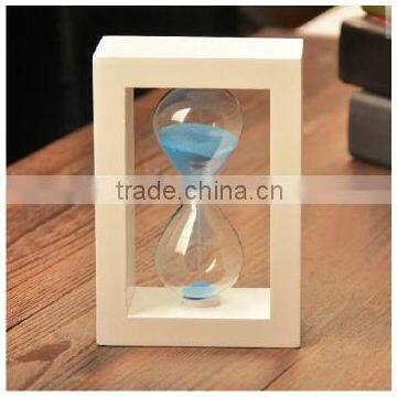 15 Minutes Wooden Sand Hourglass photo-4