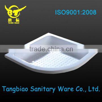 ANTISLIP ACRYLIC SHOWER TRAY, FAN-HAPED TRAY FOR SUDAN TB-T004A