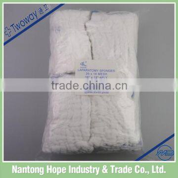 18" x 18" 4ply Pre Washed Non Sterile Abdomial Swabs Lap Sponge photo-2