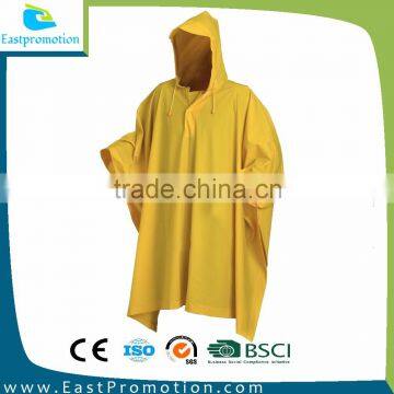 PVC PRINTED ADULT PONCHO RAINWEAR