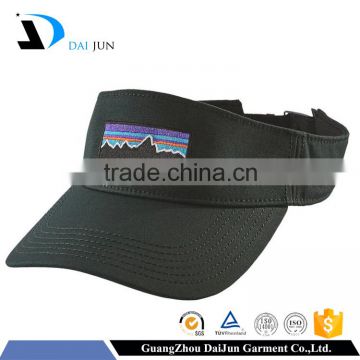 China Factory OEM High Quality 100% Cotton Colorful 2D Embroidery Custom Men Sun Visor Hat