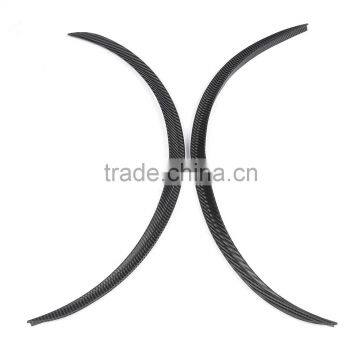 1Pair 29" PP Texture Diffuser Bumper Wide Body Fender Flares Lip For BMW Audi( FIT: Universal ) photo-4