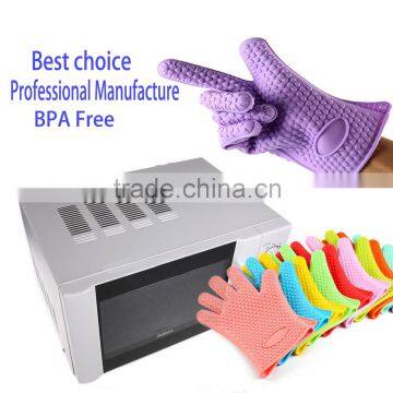 High Heat-resistant Silicone Bbq Grilling Gloves and Claws photo-4