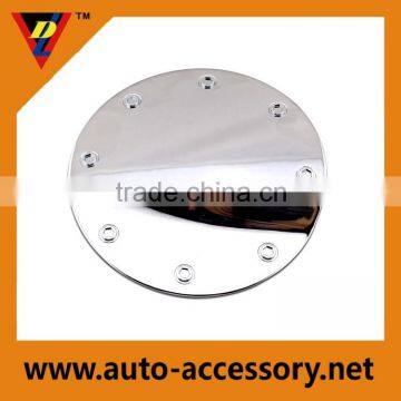 Chrome auto spare parts car fuel tank cover for 2015 2016 Ford mustang