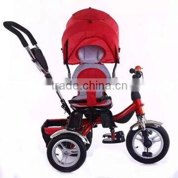 New Style Safety Adjustable Seat Baby Tricycle/Kids Tricycle/baby Stroller With Back Seat photo-2