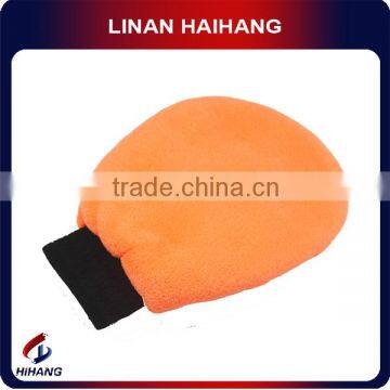 China manufacturer microfiber coral valet car cleaning glove