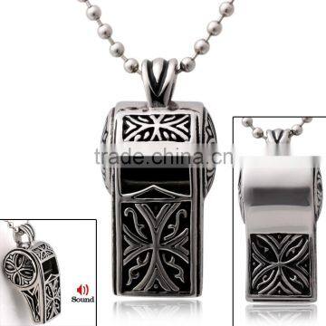 Fashion Stock Stainless Steel Butterfly Mask Pendant FP50017 photo-3