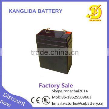 Kanglida 4v3ah valve regulated lead acid battery ups batteries