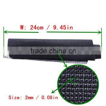 24*40 Total Black 2mm Luxury Craft Wholesale Rhinestone Applique Resin Rhinestone Sheet Dress Mermaid Wedding Rhinestone photo-2