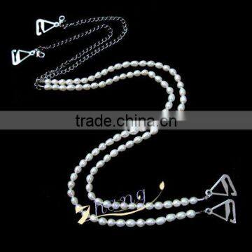 pearl bra straps