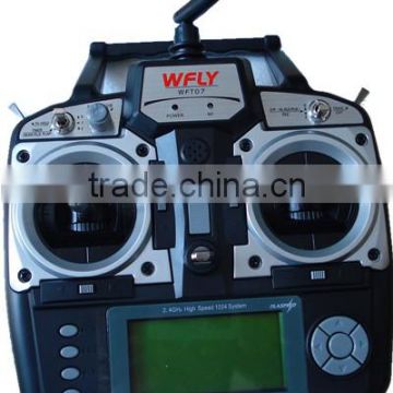 High quality FWLY WFT07 rc radio transmitter for airplane quadcopter