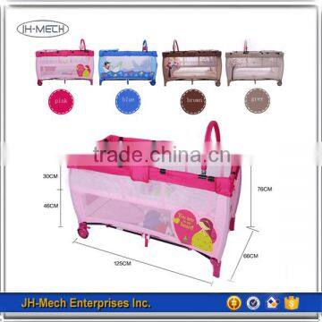 Customized Design European Standard Aluminum Frame Baby Playard