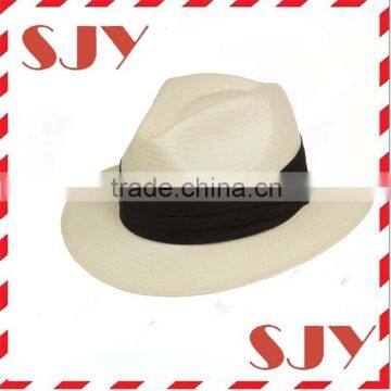 Cheap Wholesale Foldable Classic Panama Straw Hat