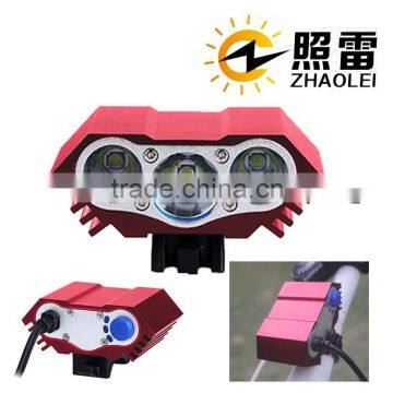 Most popular rechargeable led bike light 1800 lumen led bicycle light power beam bicycle led light made in China