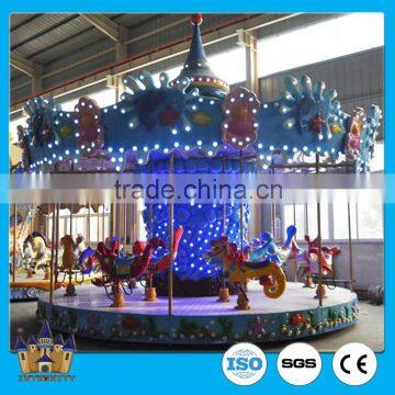 china supplier kids game amusement park ride summer hours kiddie rides carousel for sale