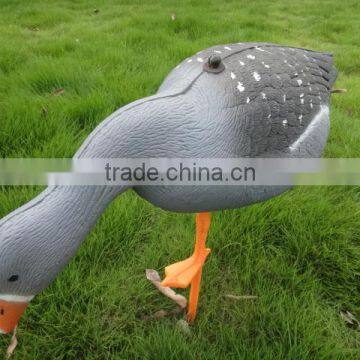 Matt painted used decoy goose for hunting