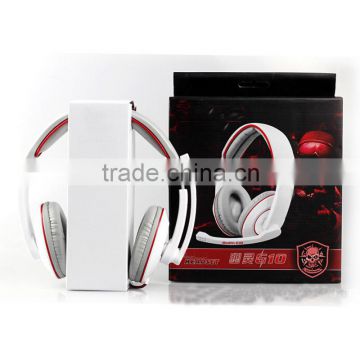 2014 best quality low price game headphone gaming headset with mic