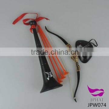 Plastic bow and arrow set pirate props