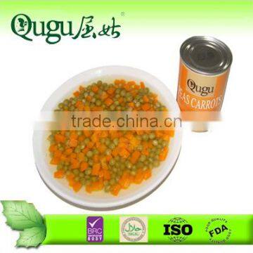 food supplier canned vegetables mixed peas with carrots