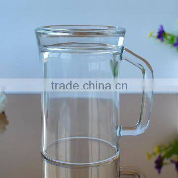 High Quality Clear Beer Glass Mug Creative With a Handle Large Capacity 500ml