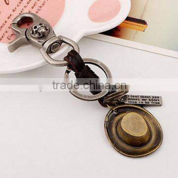 Nice Leather Gifts for Boyfriend Vintage Leather Keychain