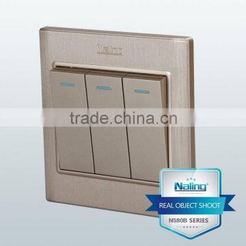 3 Gang 2 Way Home Wall Switch photo-2