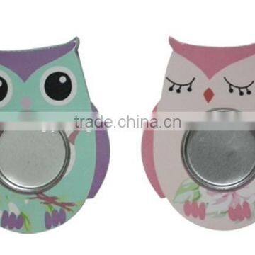 Easter Wooden owl candle holder decoration in lovley colors easter wooden tea light candle holder gifts for home decoration