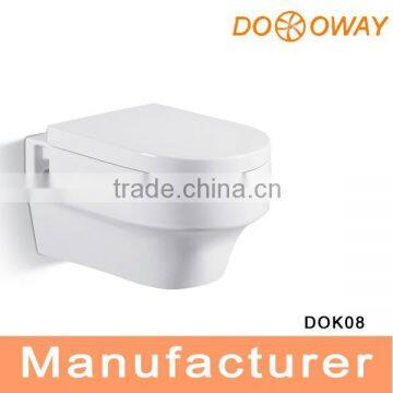 New Design Sanitary Ware Ceramics Wall Hung Toilet Price From Chaozhou Manufacturer photo-4