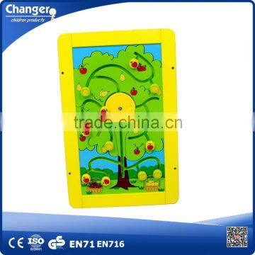 Children Preschool Wall Wooden Educational Toy Wall Puzzle Game Intelligent Toys for Kids photo-5