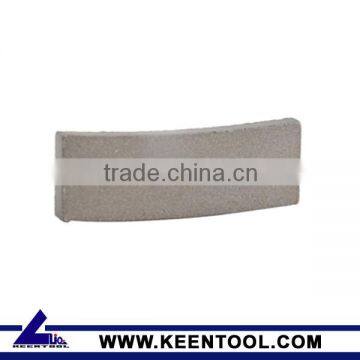 Sharp segments for cutting granite