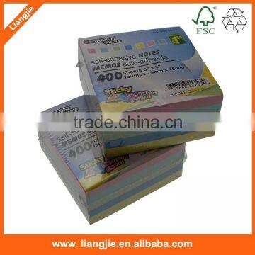 Color Sticky Memo Pad Block Paper photo-5