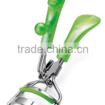 Eyelash curler with colorful plastic handle