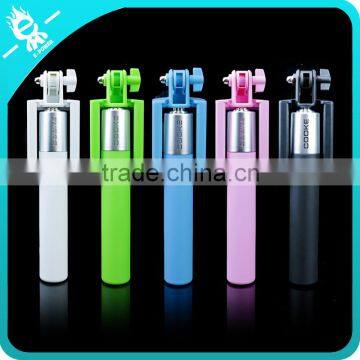 2015 Wholesale Wireless Bluetooth Selfie Stick Monopod Selfie-Stick With Bluetooth Shutter Button photo-1