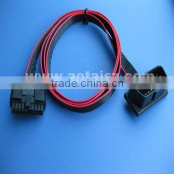 hot sale obdii extension cable flat obd harness