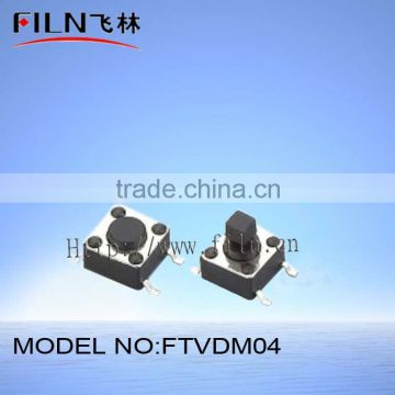 FTVDM04 6mm push button tact switch