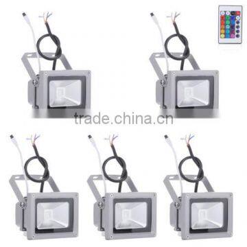 Factory price high lumen 10w rgb led flood light