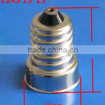 Specialized in E14S 15*23mm 17*25mm E14 lamp holder