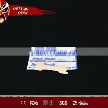 Manufacure breath and sleep better best nasal strips from china factory