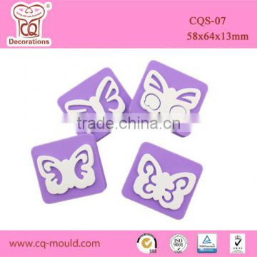 butterfly design foam fondant cake decorating tools cake stamp for wholesale