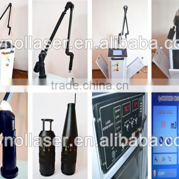 2015 Best Professional 10Hz 2000mj EO Q Switch Nd YAG Laser Tattoo Removal Machines