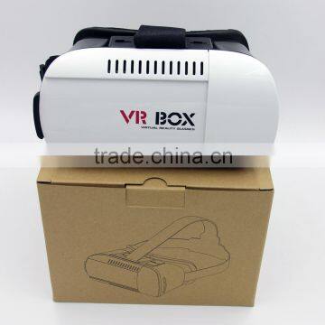 Factory Wholesale OEM Available NEW 2016 3D Glasses Virtual Reality VR BOX 2.0