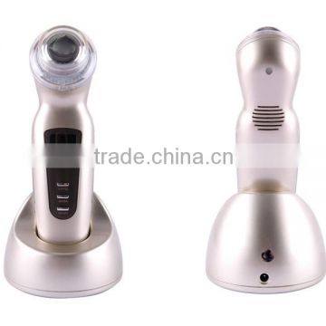 Hand held sonic ultrasound cavitation face care massager