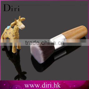 Customized eco-friend short bamboo handle foundation brush