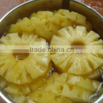 Deliciuos light syrup canned pineapple for export