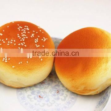 PU Wholesale Artificial Fake Sesame Bread Model With Cream Scent Bakery Window Shopping photo-6