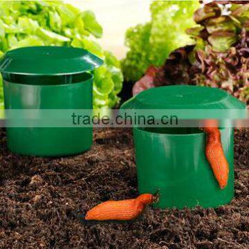 High Quality Round Slug & Snail Trap ,2pcs/set