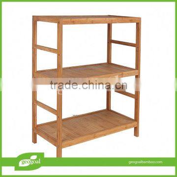 eco-friendly storage shelving/bamboo eco-friendly freestanding shelving unit