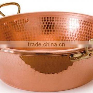 Copper jam pan